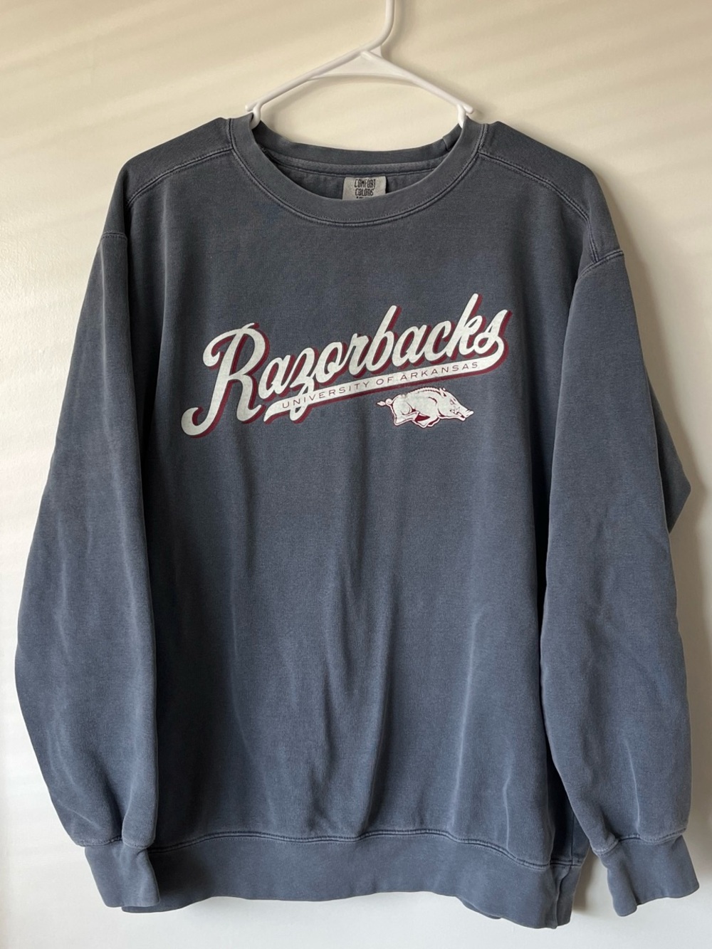 Razorbacks Blue Crewneck Sweatshirt